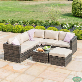 Maze rattan london corner sofa set store