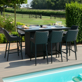 Fire pit deals bar set