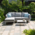 Outdoor Fabric Pulse Chaise Sofa Set - Lead Chine 
