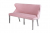 Deluxe Dining Bench - Pink