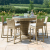 Winchester 6 Seat Round Rattan Bar Set 