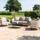 Outdoor Fabric Ambition 3 Seat Sofa Set - Taupe 