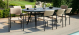 Outdoor fabric Bliss 8 seat oval dining set
