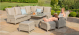 Cotswold Rattan Reclining Corner Dining With Rising Table & Chair