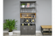 Retro Industrial Wine Cabinet