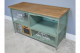Industrial Small TV Cabinet - Green