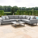 Outdoor Fabric Ethos Large Corner Group - Flanelle
