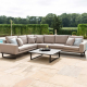 Outdoor Fabric Ethos Large Corner Group - Taupe