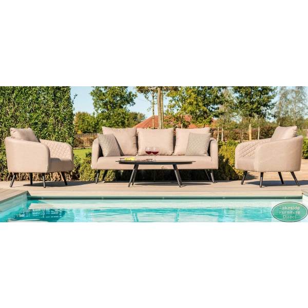 Outdoor Fabric Ambition 3 Seat Sofa Set, Fabric For Outdoor Furniture Uk