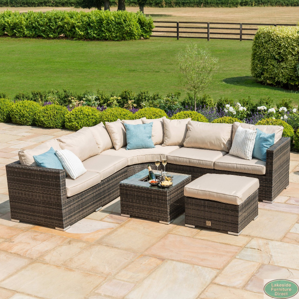 Barcelona rattan corner sofa set deals