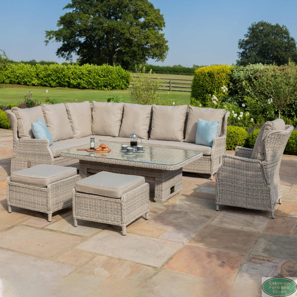 Cotswold Reclining Corner Dining With Rising Table Chair
