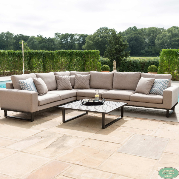 Fabric shop outdoor sofa