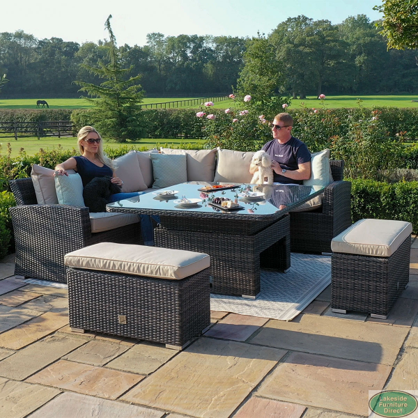 Maze kingston outlet corner dining set