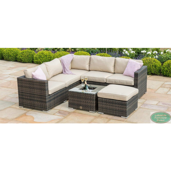 London Corner Sofa Group With Ice, Leaders Outdoor Furniture Orlando