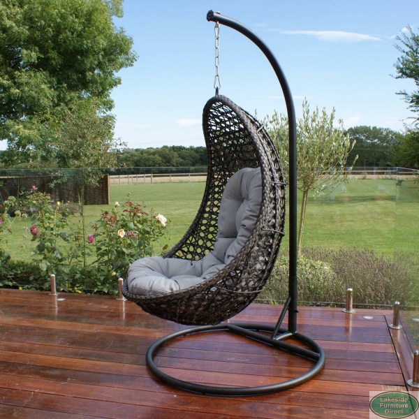 Malibu Hanging chair Lakeside Furniture Direct