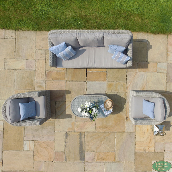 Oxford 3 Seat sofa set Lakeside Furniture Direct