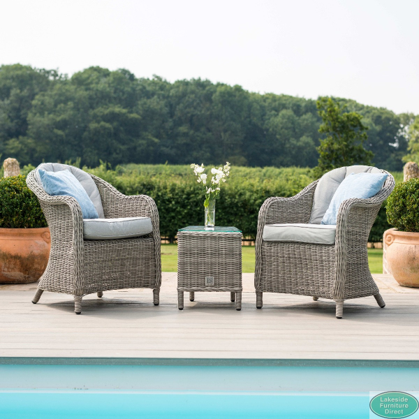 Maze rattan winchester best sale high back lounge set