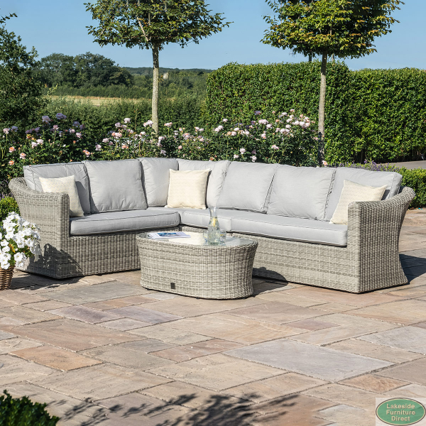 Oxford rattan corner sofa online