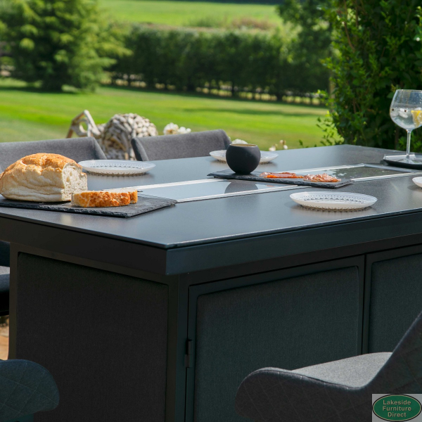 Fire pit bar table set deals