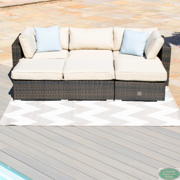 Maze rattan rio corner sofa set best sale