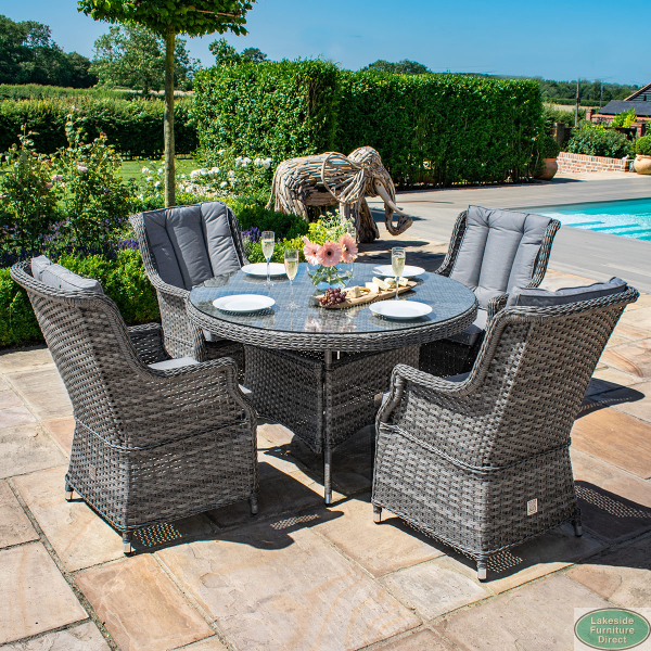 Round 4 sales seater dining set