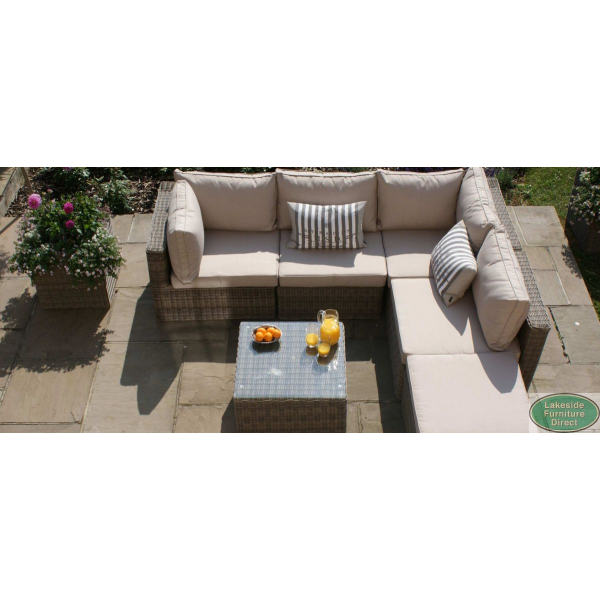 Winchester Square Corner Sofa Set Lakeside Furniture Direct